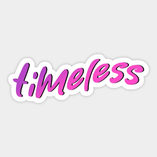 timeless (taylors version) Sticker